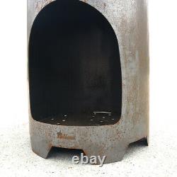 Traditional Chimnea Patio Garden Heater Outdoor Chimney Firewood Fire Steel Wood