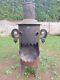 Used Vintage Fire Pit Garden Stove Outdoor Halloween Fireplace Free Uk P&p