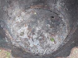 Used Vintage Fire Pit Garden Stove Outdoor HALLOWEEN Fireplace FREE UK P&P