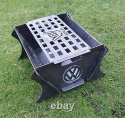 VW Flat Pack Fire Pit & Grill (BBQ)