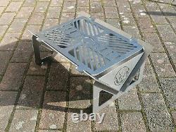 VW Flat Pack Fire Pit & grill bbq camping stove camper