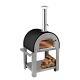 Verona Black Outdoor Wood Fired Pizza Oven With Cover