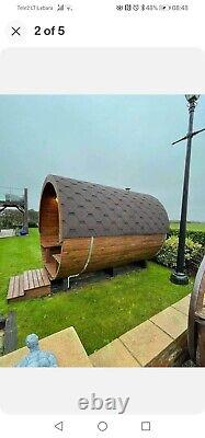 Wood Fired Barrel Sauna