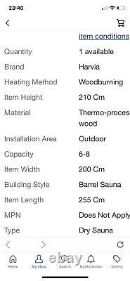 Wood Fired Outdoor Barrel sauna