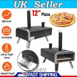 Wood Stone Fire Steel 12 inch Pizza Oven Outdoor Garden Portable Smoke BBQ NEW
