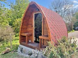 Wood fired/ Harvia electric heater sauna pod wood burning garden sauna log fired