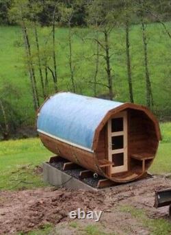 Wood fired barrel Sauna