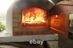 Wood fired pizza oven BRICK BREAD OVEN OUTDOOR 1100mm AMIGO OVENS