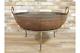 Xl Kadai Fire Pit Bbq Wood Burner Garden Fire Pit 80cm