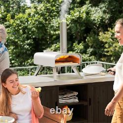 12 Four Pizza au Feu de Bois Bundle Pellet Portable Barbecue de Table Extérieur Stock UK