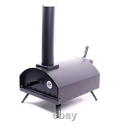 Barbecue-bits Bella Black Wood Fired Outdoor Pizza Oven Barbecue Grill Comme Ooni