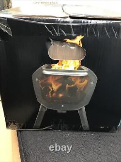 BioLite FirePit + Barbecue à foyer brûlant sans fumée en bois et charbon de bois NOUVEAU