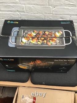 BioLite FirePit + Barbecue à foyer brûlant sans fumée en bois et charbon de bois NOUVEAU
