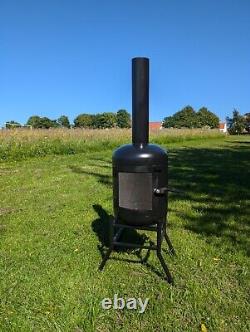 Brûleur de bois de bouteille de gaz Brûleur de bûches Cheminée Foyer Fait main Construit pour durer