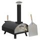 Dellonda Pizza Oven & Outdoor Portable Garden Wood-fired Charcoal Steel Smoker