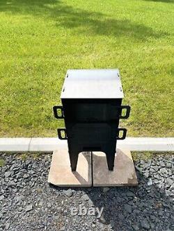 Duneoin Outdoor Living-large Outdoor Wood Fired Pizza Oven. Fabriqué À Partir D'acier De 3mm