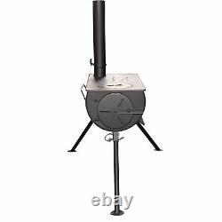 Dwd Outdoor Camping Camp Fire Wood Burner Stove With Carry Bag Tent, Tipis Yurts