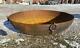 Énorme Original En Fer Indien Kadai Fire Pit Bowl 187cm Diamètre Inclut Stand