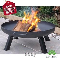 FOYER DE FEU MASSIF 40 DE LUXE 100cm, 1 MÈTRE, ROBUSTE AVEC POKER EN STOCK AU ROYAUME-UNI