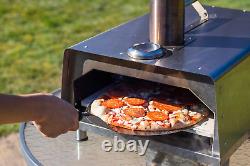 Four à Pizza Portable pour Barbecue en Plein Air Daintree Life avec Fumoir à Bois et 13 Pizzas