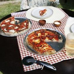 Four à pizza Drew&Cole alimenté aux granulés de bois, barbecue portable pour l'extérieur et le jardin.