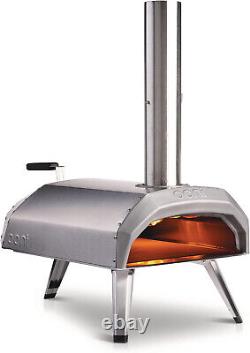 Four à pizza Ooni Karu 12 extérieur, multi-combustible, portable 950°F, alimenté au bois et au gaz