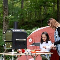 Four à pizza extérieur Pizzello à bois à deux niveaux de 12 pouces