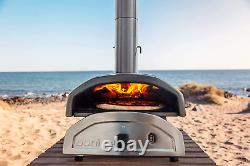 Ooni Fyra 12 Wood Fired Outdoor Pizza Four Â Portable Hard Wood Pellet Pizza