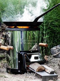 Réchaud à bois Petromax Rocket Stove pour le camping