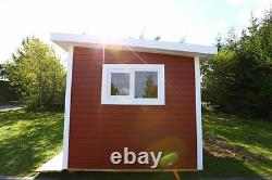 Sauna Cabin Shed Jardin Extérieur En Bois, Mieux Que Le Canon Harvia Wood Fired