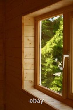 Sauna Cabin Shed Jardin Extérieur En Bois, Mieux Que Le Canon Harvia Wood Fired
