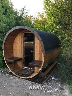Sauna De Jardin Extérieur Avec Chauffage Électrique Harvia / Bois