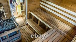 Sauna Finlandais De Luxe En Bois Extérieur À Louer Et À Vendre Saunas Exclusifs