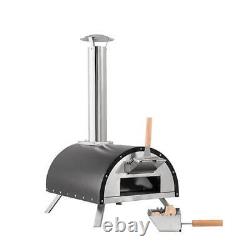 The Alfresco Chef Ember Wood Fired Outdoor Pizza Oven Y Compris Peel