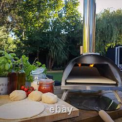 The Alfresco Chef Ember Wood Fired Outdoor Pizza Oven Y Compris Peel