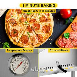 Vevor Wood Fired Oven Portable Pizza Oven 12 Pizza Oven Outdoor Avec Chauffage Rapide