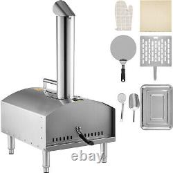 Vevor Wood Fired Pizza Oven Outdoor Pizza Oven 12 Avec 932? Chauffage Rapide