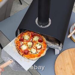 Zanussi ZPO1BPC Four extérieur 12 pouces Four à pizza portable au bois avec pellets